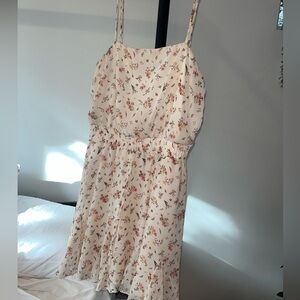 Floral Spaghetti Strap Dress